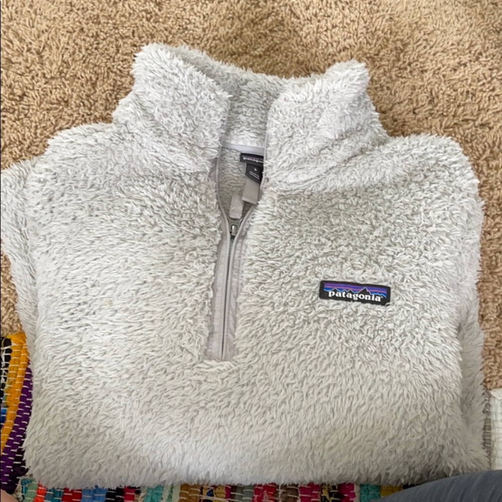 Patogonia 1/4 zip sherpa